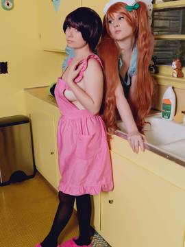 Yuri kuma Arashi - Lulu, Ginko cosplay by Usatame and Foxy_016