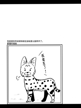 [无毒汉化组] (サンクリ2017 Winter) [真・聖堂☆本舗 (聖☆司)] すごーい！あなたはひとり交尾ごっこがとくいなフレンズなんだねー♪ - サーバルちゃんに、『繁殖のための交尾』じゃない、気持ち良くなるための『生ハメセックス』教えてあげる話。 (けものフレンズ)_016