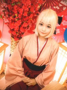 《FATE》樱saber 冲田总司  C O S P L A Y_fateGrand order 冲田总司 (5)