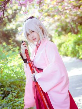 《FATE》樱saber 冲田总司  C O S P L A Y_fate grand order 冲田总司 (1)