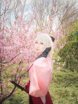 《FATE》樱saber 冲田总司  C O S P L A Y_FateGrand Order 冲田总司 樱saber (10)