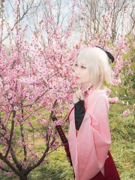 《FATE》樱saber 冲田总司  C O S P L A Y_FateGrand Order 冲田总司 樱saber (8)