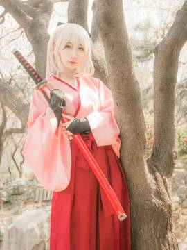 《FATE》樱saber 冲田总司  C O S P L A Y_FateGrand Order 冲田总司 樱saber (4)