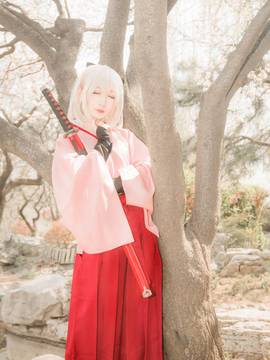 《FATE》樱saber 冲田总司  C O S P L A Y_FateGrand Order 冲田总司 樱saber (5)