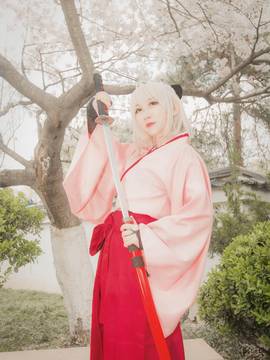 《FATE》樱saber 冲田总司  C O S P L A Y_FateGrand Order 冲田总司 樱saber (7)