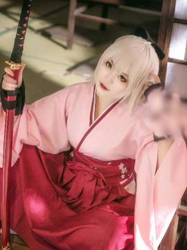 《FATE》樱saber 冲田总司  C O S P L A Y_FateGrand Order 冲田酱的大胜利 (6)