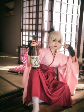 《FATE》樱saber 冲田总司  C O S P L A Y_FateGrand Order 冲田酱的大胜利 (9)