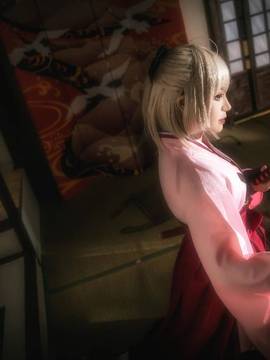 《FATE》樱saber 冲田总司  C O S P L A Y_FateGrand Order 冲田酱的大胜利 (17)