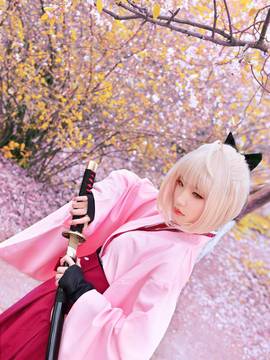 《FATE》樱saber 冲田总司  C O S P L A Y_樱Saber——冲田总司 (6)