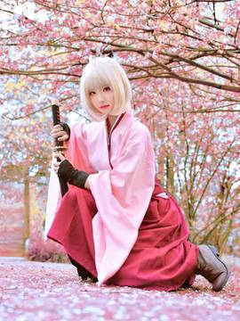 《FATE》樱saber 冲田总司  C O S P L A Y_樱Saber——冲田总司 (9)