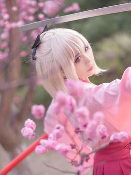 《FATE》樱saber 冲田总司  C O S P L A Y_FateGrandOrder 冲田总司 (1)