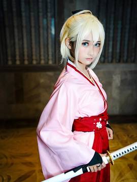 《FATE》樱saber 冲田总司  C O S P L A Y_场照 7.9樱总司saber (5)
