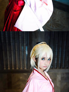 《FATE》樱saber 冲田总司&nbsp;&nbsp;C O S P L A Y_场照 7.9樱总司saber (11)