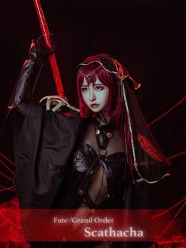 《FateGrand Order》斯卡哈枪兵紧身衣 C O S P L A Y_FateGrand Order 斯卡哈 (4)