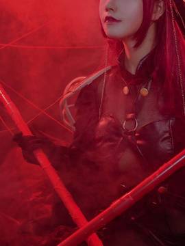 《FateGrand Order》斯卡哈枪兵紧身衣 C O S P L A Y_FateGrand Order 斯卡哈 (11)