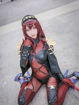 《FateGrand Order》斯卡哈枪兵紧身衣 C O S P L A Y_斯卡哈斯卡哈 (5)