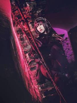 《FateGrand Order》斯卡哈枪兵紧身衣 C O S P L A Y_[Fate  Grand Order ：Scathach] (2)