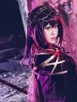 《FateGrand Order》斯卡哈枪兵紧身衣 C O S P L A Y_[Fate  Grand Order ：Scathach] (3)