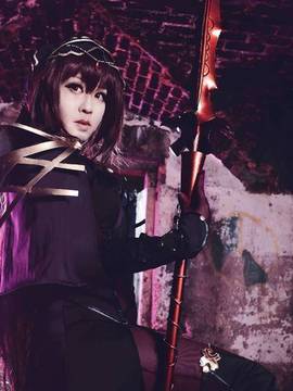 《FateGrand Order》斯卡哈枪兵紧身衣 C O S P L A Y_[Fate  Grand Order ：Scathach] (5)
