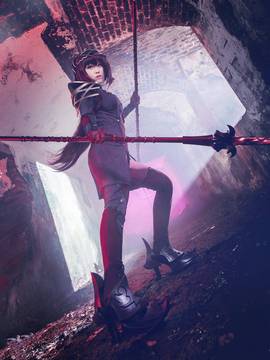 《FateGrand Order》斯卡哈枪兵紧身衣 C O S P L A Y_[Fate  Grand Order ：Scathach] (7)