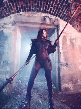 《FateGrand Order》斯卡哈枪兵紧身衣 C O S P L A Y_[Fate  Grand Order ：Scathach] (9)