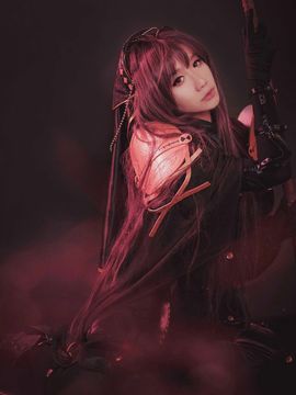 《FateGrand Order》斯卡哈枪兵紧身衣 C O S P L A Y_=斯卡哈cos=有动图请戳进来=你所追求的是枪吗？还是说… (2)