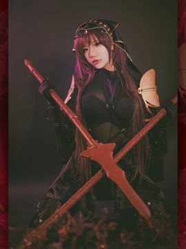 《FateGrand Order》斯卡哈枪兵紧身衣 C O S P L A Y_=斯卡哈cos=有动图请戳进来=你所追求的是枪吗？还是说… (4)