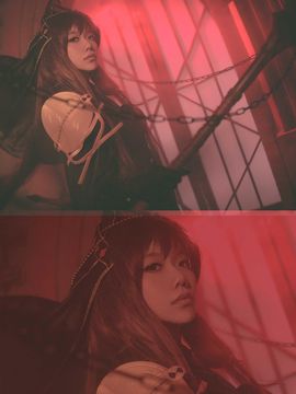 《FateGrand Order》斯卡哈枪兵紧身衣 C O S P L A Y_=斯卡哈cos=有动图请戳进来=你所追求的是枪吗？还是说… (5)