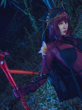 《FateGrand Order》斯卡哈枪兵紧身衣 C O S P L A Y_斯卡哈 (4)