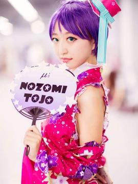 《lovelive！》东条希浴衣觉醒 C O S P L A Y_北京第五届cospace场照 东条希浴衣觉醒ver. (2)