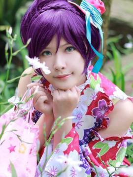 《lovelive！》东条希浴衣觉醒 C O S P L A Y_过气偶像希魔 (6)