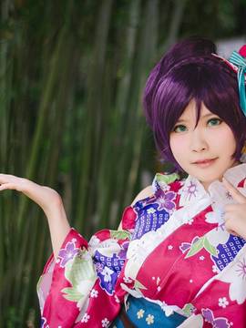 《lovelive！》东条希浴衣觉醒 C O S P L A Y_过气偶像希魔 (1)