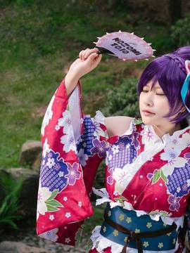 《lovelive！》东条希浴衣觉醒 C O S P L A Y_过气偶像希魔 (2)