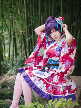 《lovelive！》东条希浴衣觉醒 C O S P L A Y_过气偶像希魔 (5)