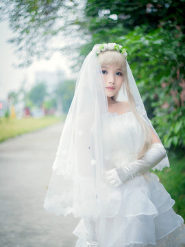《我们仍未知道那天所看见的花的名字》新娘面码&nbsp;&nbsp;C O S P L A Y_0013