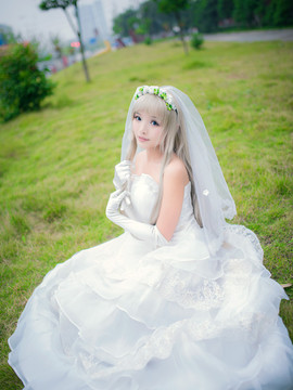 《我们仍未知道那天所看见的花的名字》新娘面码&nbsp;&nbsp;C O S P L A Y_0014