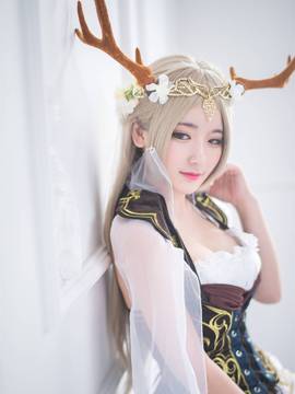 《奇迹暖暖》信鸽王国精灵鹿后 C O S P L A Y_0002