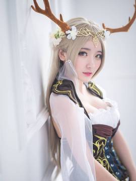 《奇迹暖暖》信鸽王国精灵鹿后 C O S P L A Y_0003