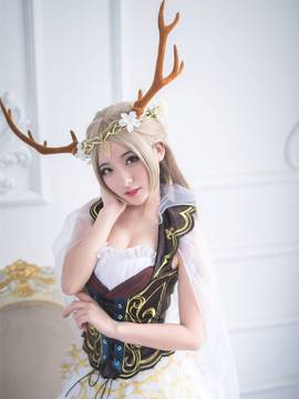 《奇迹暖暖》信鸽王国精灵鹿后 C O S P L A Y_0007