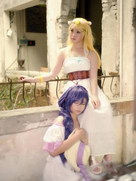 《LOVELIVE》绚濑绘里森女绘未觉醒 C O S P L A Y_绘希+白裙 (3)