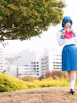 [なぎさなぎ] 【C91新作】Sapphire【セーラーマーキュリーコスプレROM】_007