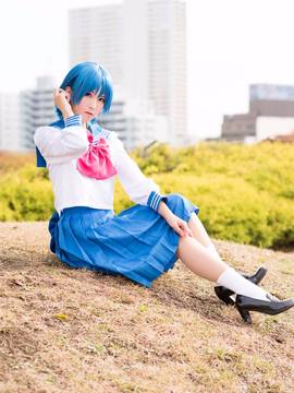 [なぎさなぎ] 【C91新作】Sapphire【セーラーマーキュリーコスプレROM】_010