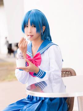 [なぎさなぎ] 【C91新作】Sapphire【セーラーマーキュリーコスプレROM】_020