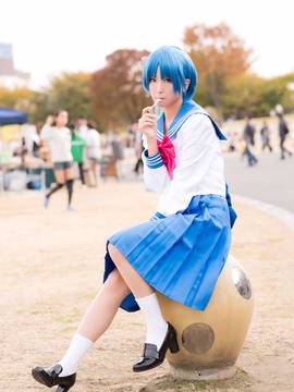 [なぎさなぎ] 【C91新作】Sapphire【セーラーマーキュリーコスプレROM】_029