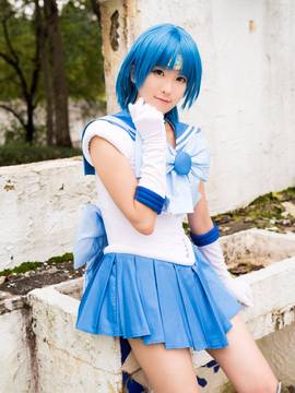 [なぎさなぎ] 【C91新作】Sapphire【セーラーマーキュリーコスプレROM】_175