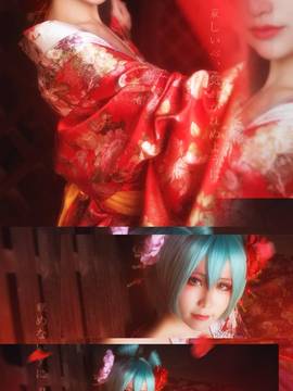 《VOCALOID》初音镜音铃雨梦楼ver C O S P L A Y_0004