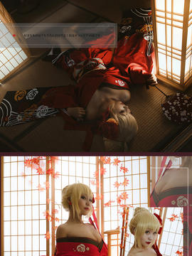 《Fate Grand Order》尼禄和服 C O S P L A Y_0001
