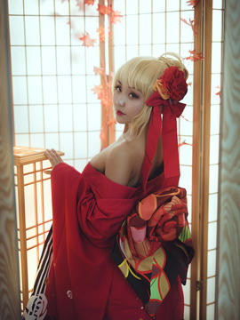 《Fate Grand Order》尼禄和服 C O S P L A Y_0006