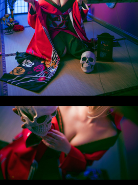 《Fate Grand Order》尼禄和服 C O S P L A Y_余は至高にして至上の名器 (6)