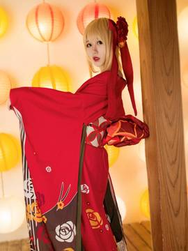 《Fate Grand Order》尼禄和服 C O S P L A Y_fate#尼禄和风 (16)